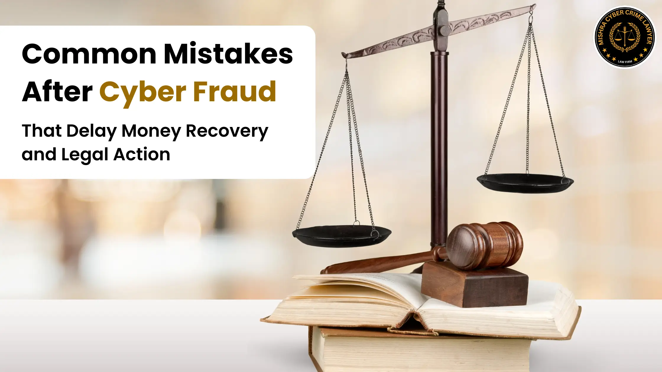 Common Mistakes After Cyber Fraud That Delay Money Recovery and Legal Action