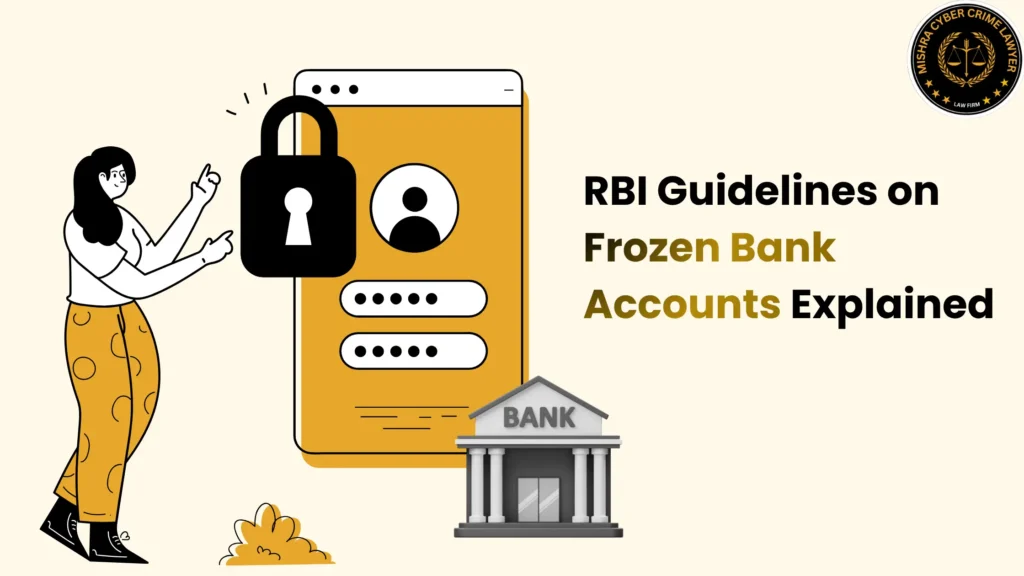 RBI Guidelines on Frozen Bank Accounts Explained
