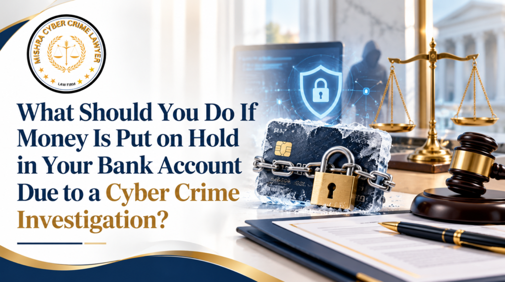 What Should You Do If Money Is Put on Hold in Your Bank Account Due to a Cyber Crime Investigation?